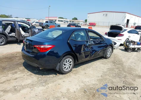 2019 Toyota Corolla Le from USA, damaged, VIN 2T1BURHE7KC128018